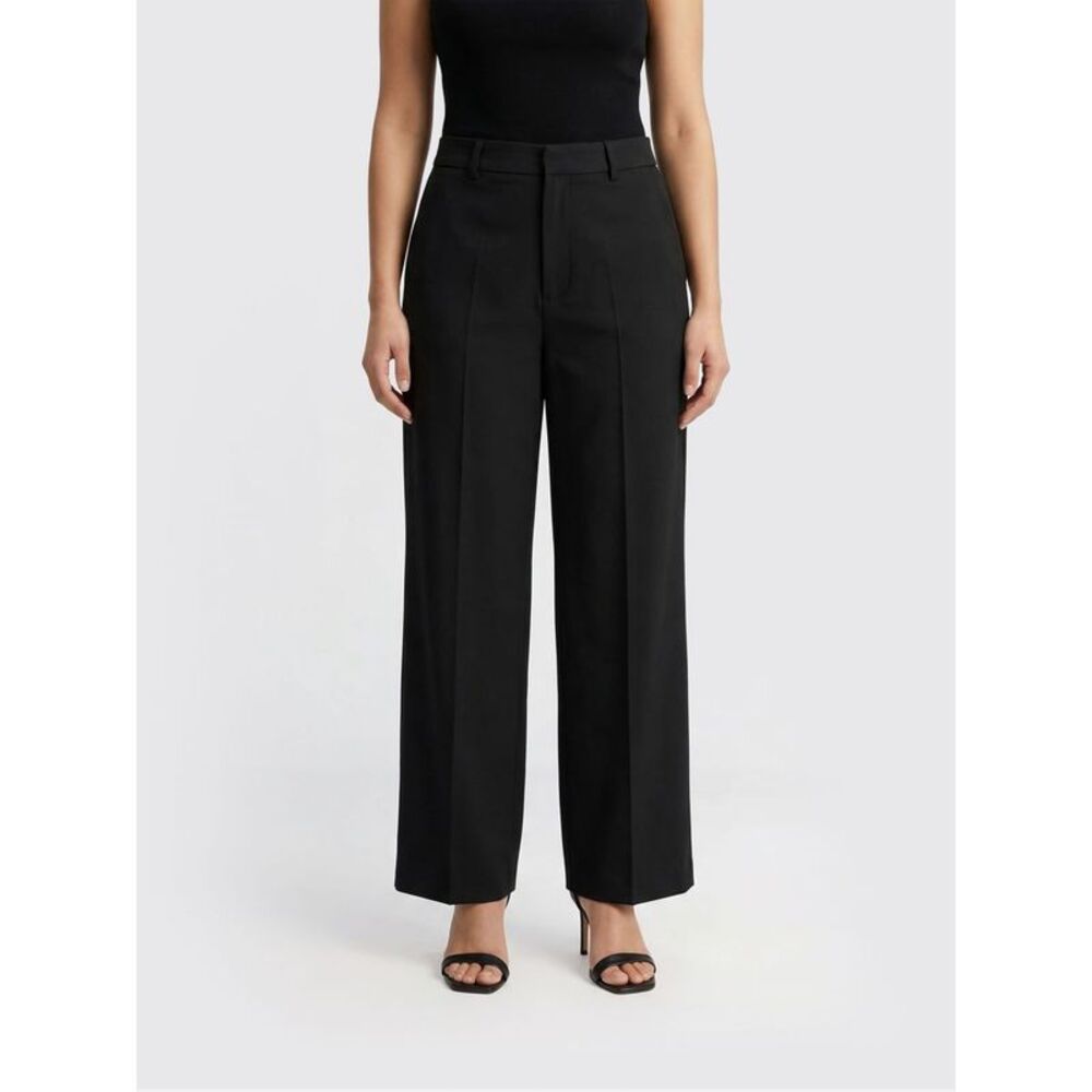 Balenciaga Women Balenciaga Wool Wide Leg Trousers